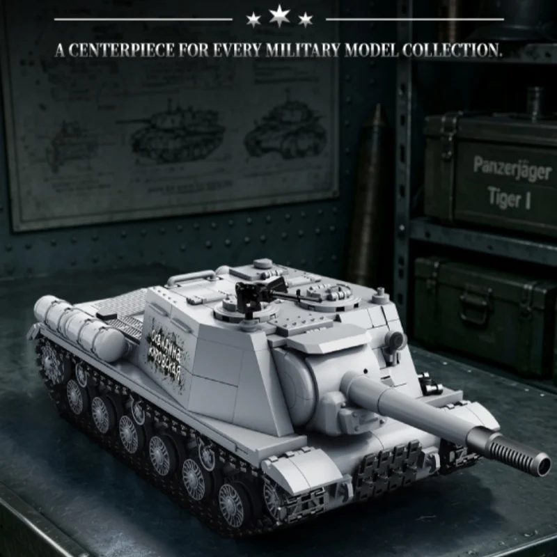ชุดโมเดลของเล่นตัวต่อรถถังปืนใ - Lego Compatible Military Tank บทวิจารณ์และราคา