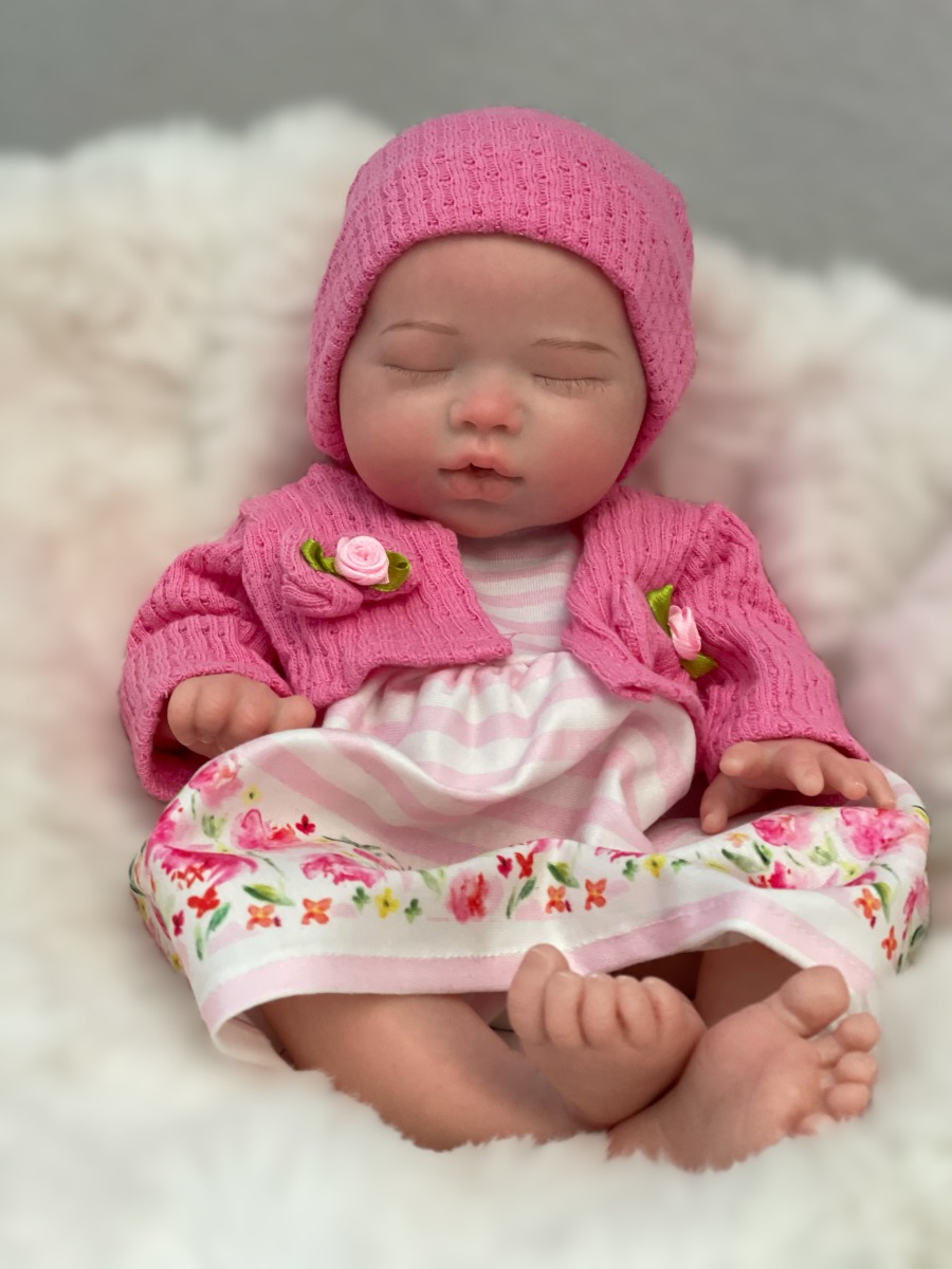 13.7 นิ้ว 35 ซม.ซิลิโคนอ่อนนุ่ - Reborn Baby Doll Silicone Realistic บทวิจารณ์และราคา