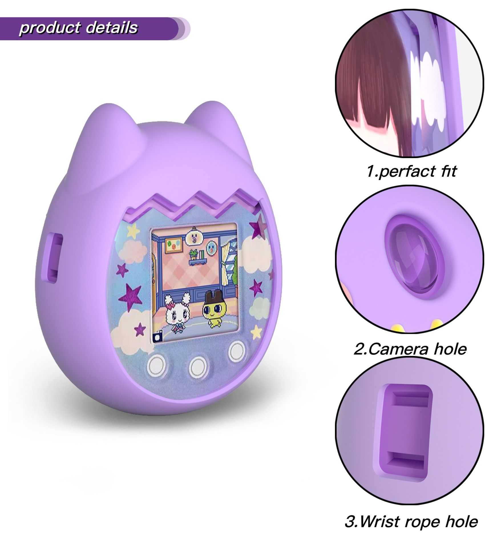 เคสซิลิโคนกันกระแทกสำหรับเครื่ - Tamagotchi Electronic Pet Virtual บทวิจารณ์และราคา