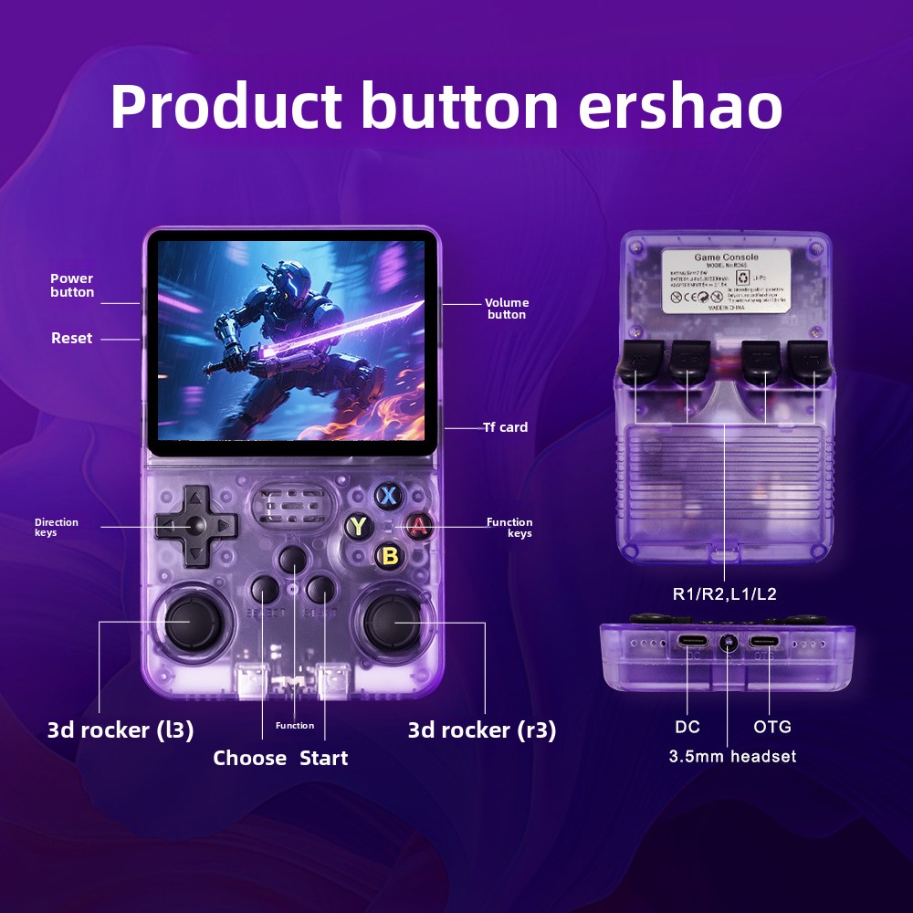 เครื่องเล่นเกมพกพา R36S โอเพ่น - Retro Handheld Game Console R36S บทวิจารณ์และราคา