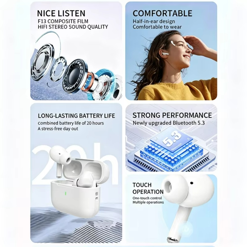 หูฟังบลูทูธไร้สาย A7 Pro รุ่นใ - Video Games บทวิจารณ์และราคา