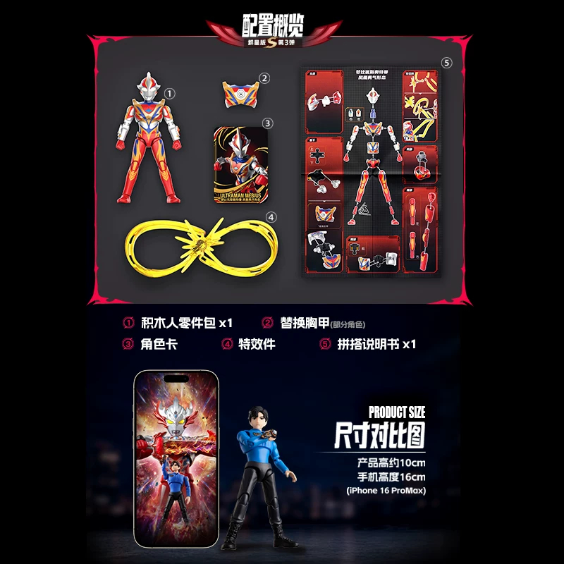 บล็อกกี้ส์ อุลตร้าแมน สตาร์เอด - Anime Action Figure Blind Box บทวิจารณ์และราคา