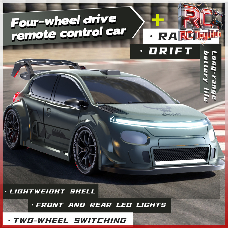 รถดริฟท์บังคับวิทยุจำลองสเกล 1 - Rc Drift Car 1 24 Scale 4Wd บทวิจารณ์และราคา