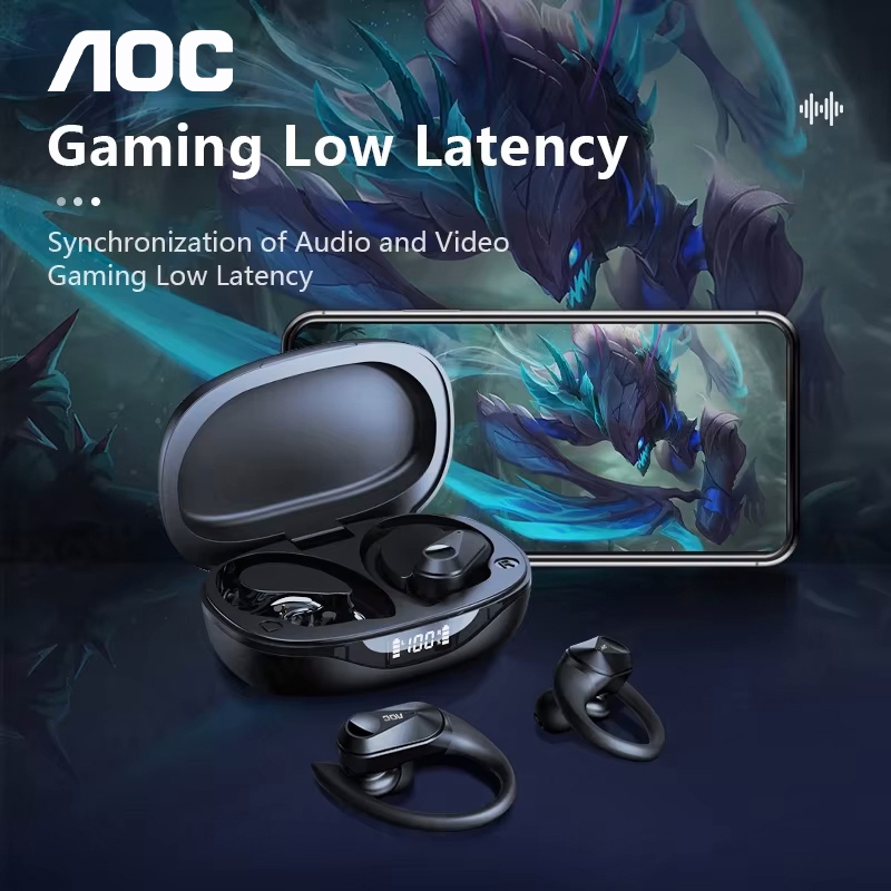 ช้อยส์ AOC ชุดหูฟังกีฬาไร้สายบ - Video Games บทวิจารณ์และราคา