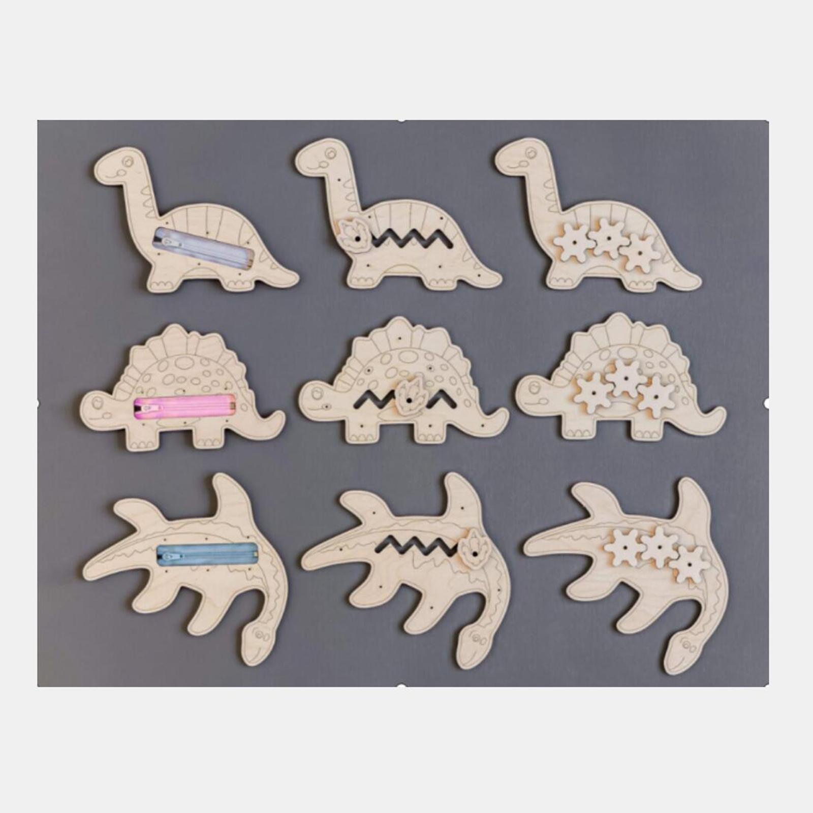 กระดานกิจกรรมไม้แบบพกพา ของเล่ - Montessori Wooden Busy Board Toddler บทวิจารณ์และราคา