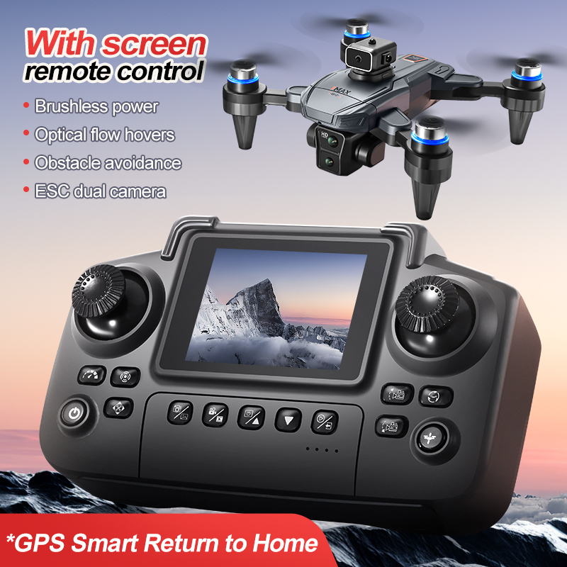 GPS RC Drone พร้อมหน้าจอ 4K Pr - Fpv Brushless Rc Drone 4K บทวิจารณ์และราคา