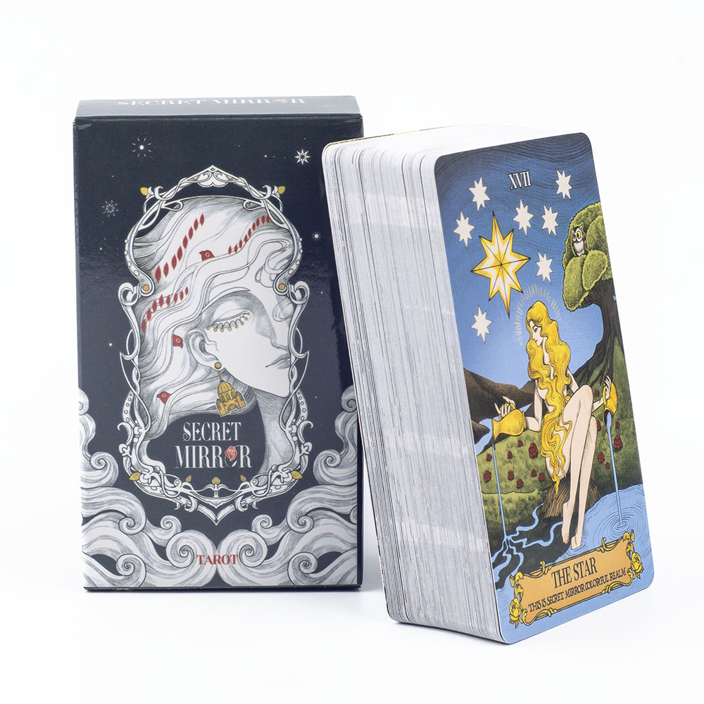 ไพ่ทาโรต์กระจกเงาลับ 10.3*6 ซม - Tarot Cards Deck With Guidebook บทวิจารณ์และราคา