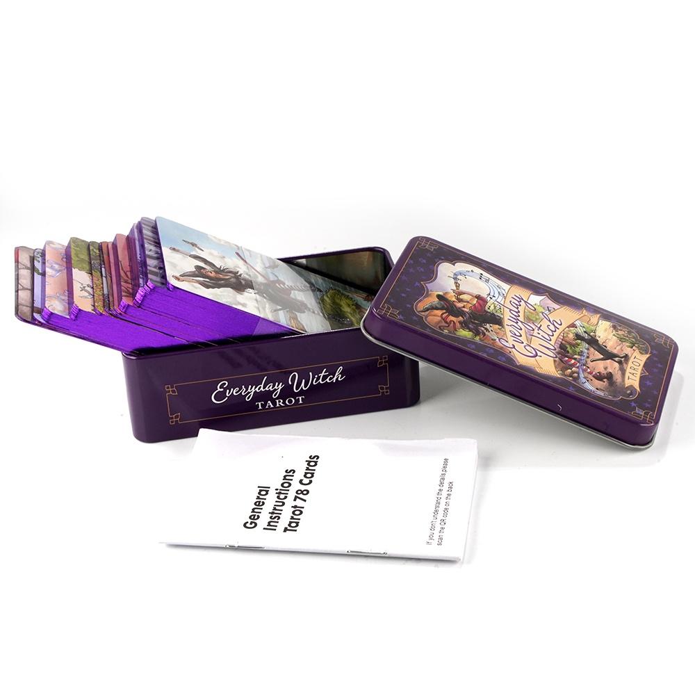 10.3*6 ซม.ทุกวันแม่มดไพ่ทาโรต์ - Tarot Cards Deck With Guidebook บทวิจารณ์และราคา