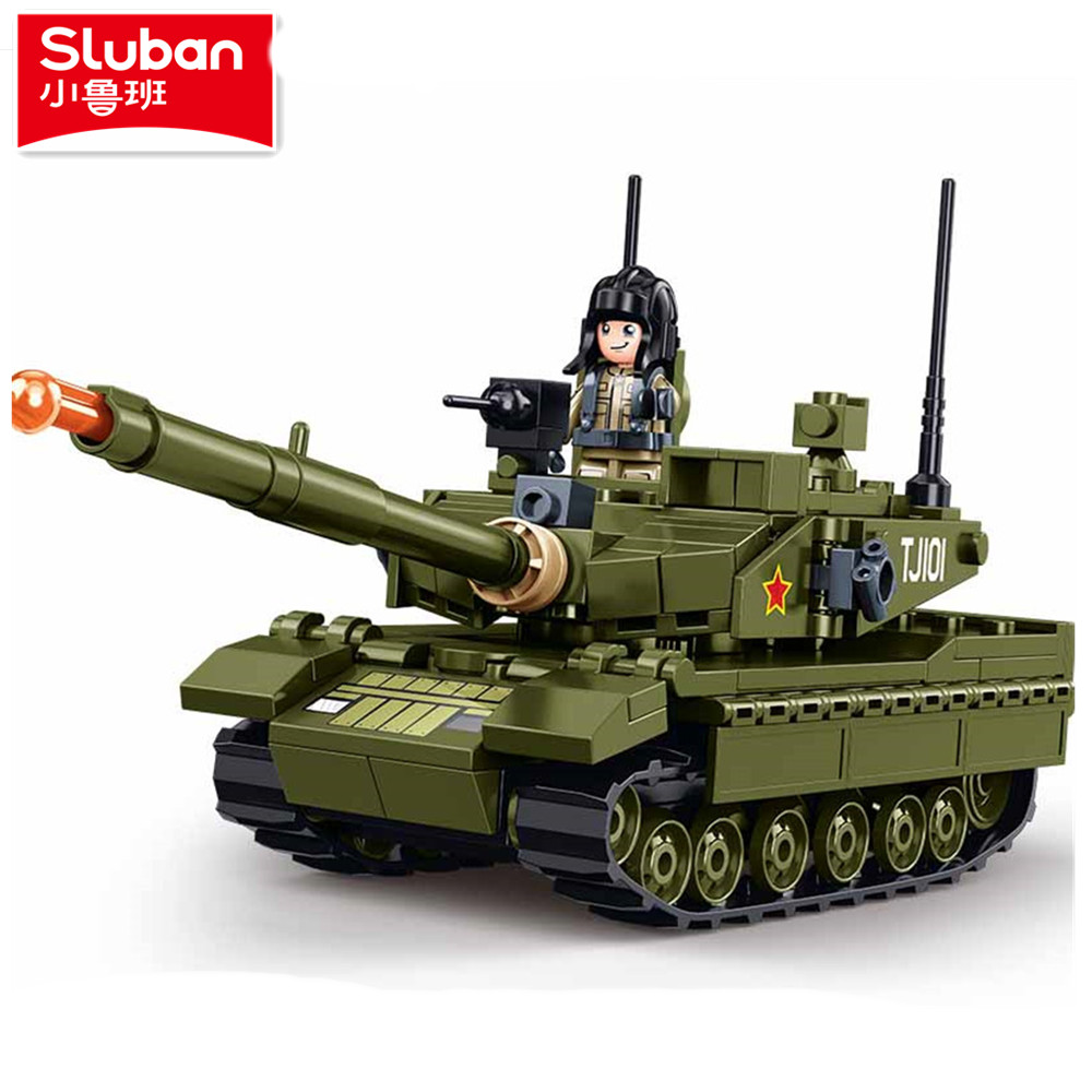 Sluban 183PCS กองทัพรถถังหลักร - Lego Compatible Military Tank บทวิจารณ์และราคา