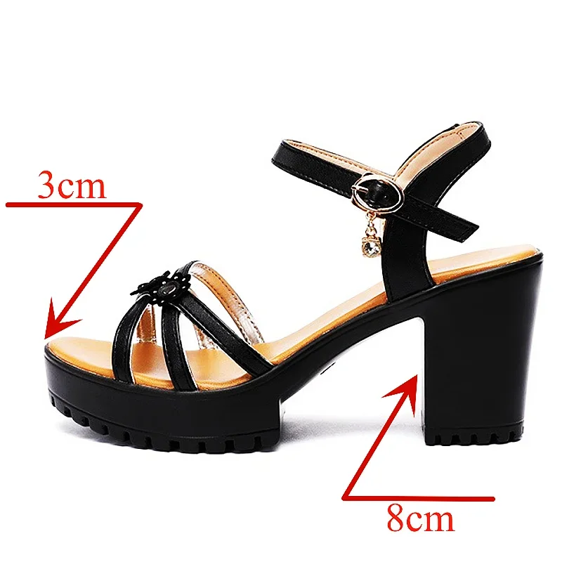 รองเท้าส้นสูงแบบแพลตฟอร์มหนังน - Building Blocks บทวิจารณ์และราคา