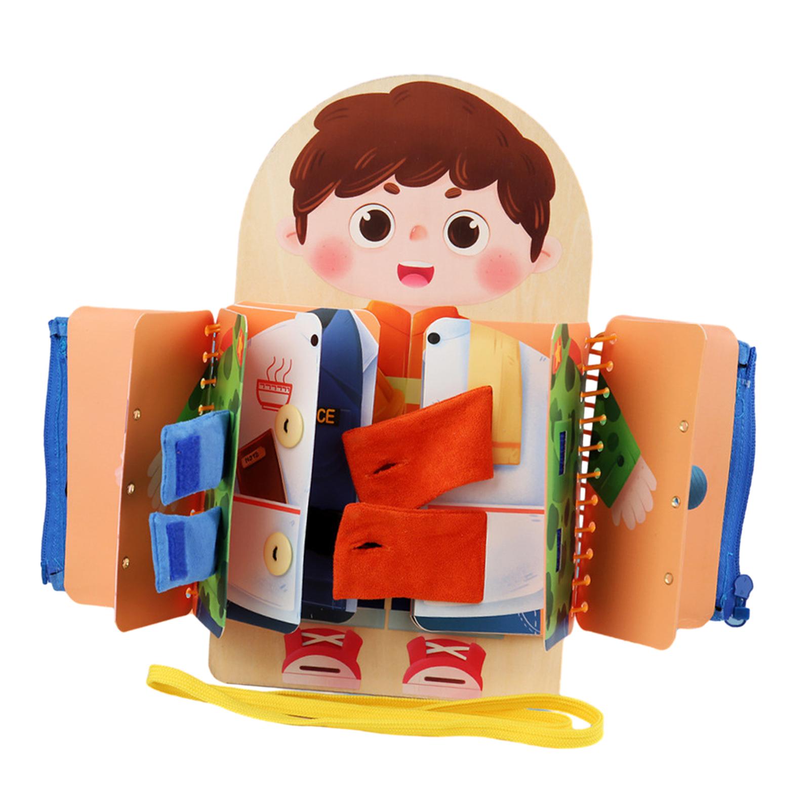 กระดานกิจกรรมสำหรับเด็กเล็ก ขอ - Montessori Wooden Busy Board Toddler บทวิจารณ์และราคา