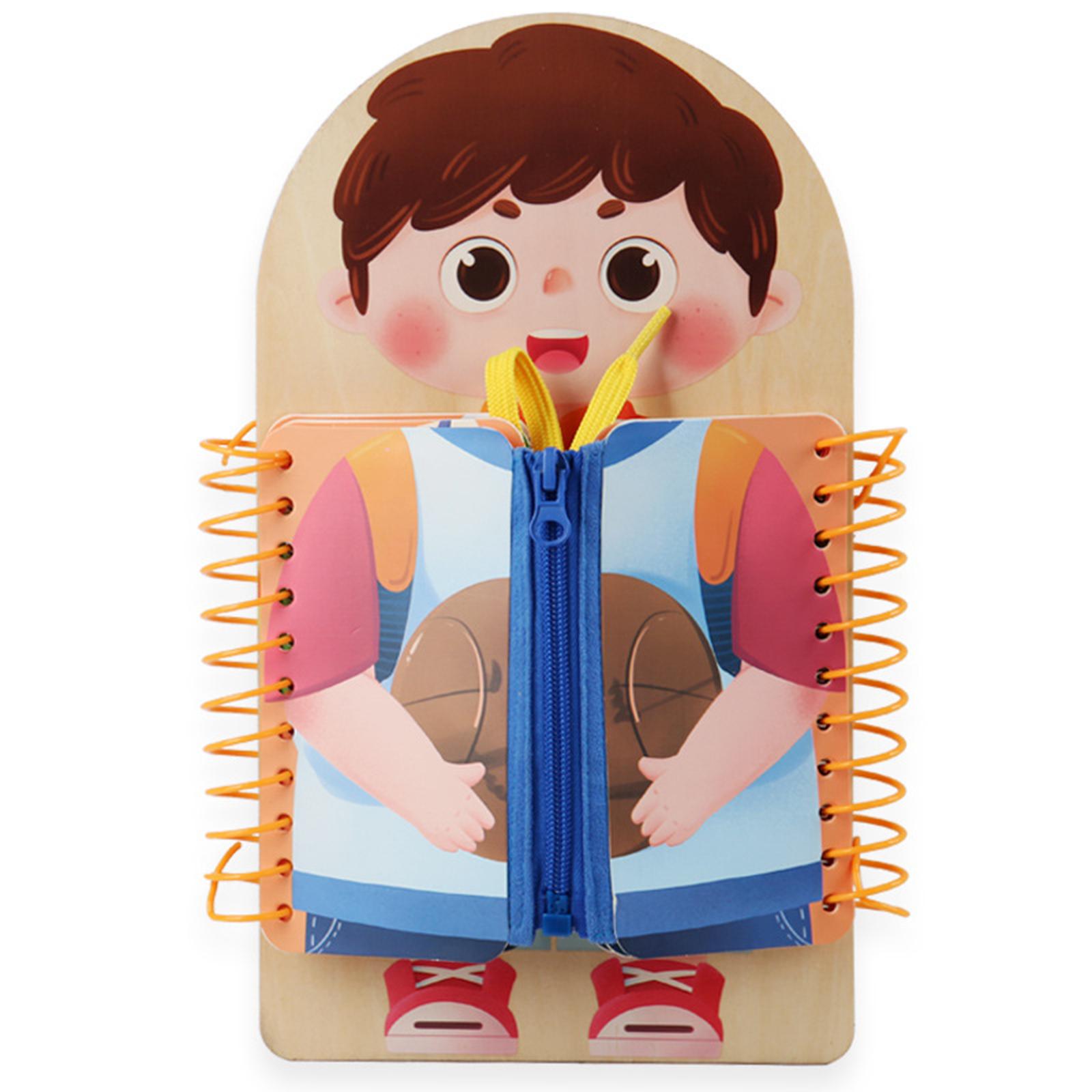 กระดานกิจกรรมสำหรับเด็กเล็ก ขอ - Montessori Wooden Busy Board Toddler บทวิจารณ์และราคา