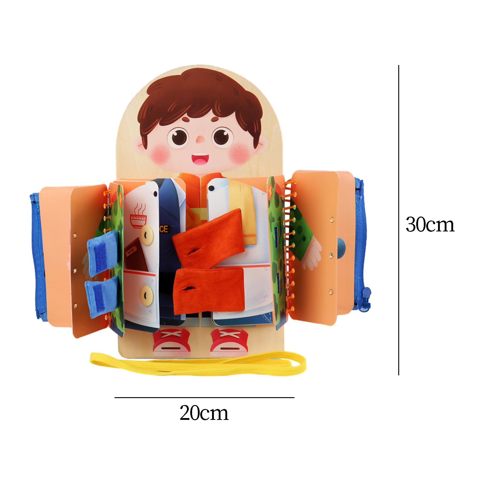 กระดานกิจกรรมสำหรับเด็กเล็ก ขอ - Montessori Wooden Busy Board Toddler บทวิจารณ์และราคา